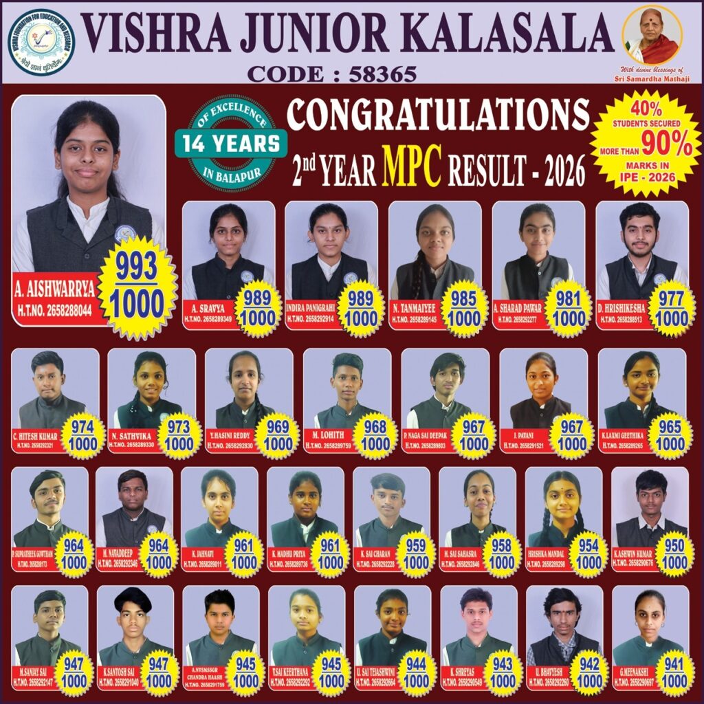 VISHRA JUNIOR KALASALA